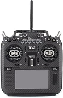 Radiomaster TX16S MKII MAX with AG01 Hall Gimbals Radio Control System ExpressLRS or Multi-Protocol 4in1 (4in1 Mode 2-Black)