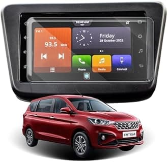Car Screen Protector for Maruti Suzuki Ertiga |2022 - Running| - 7 Inch, Anti-Scratch, Easy Installation, Clear Touchscreen Guard, Infotainment System Protection (Not a Tempered Glass)