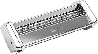Marcato Pasta Machine Attachment, for Reginette, 12 mm Cut, Chrome-Plated Steel, Compatible with Atlas 150 and Atlasmotor, Made in Italy, Kitchen Pasta Cutter Accessory. Format: Reginette