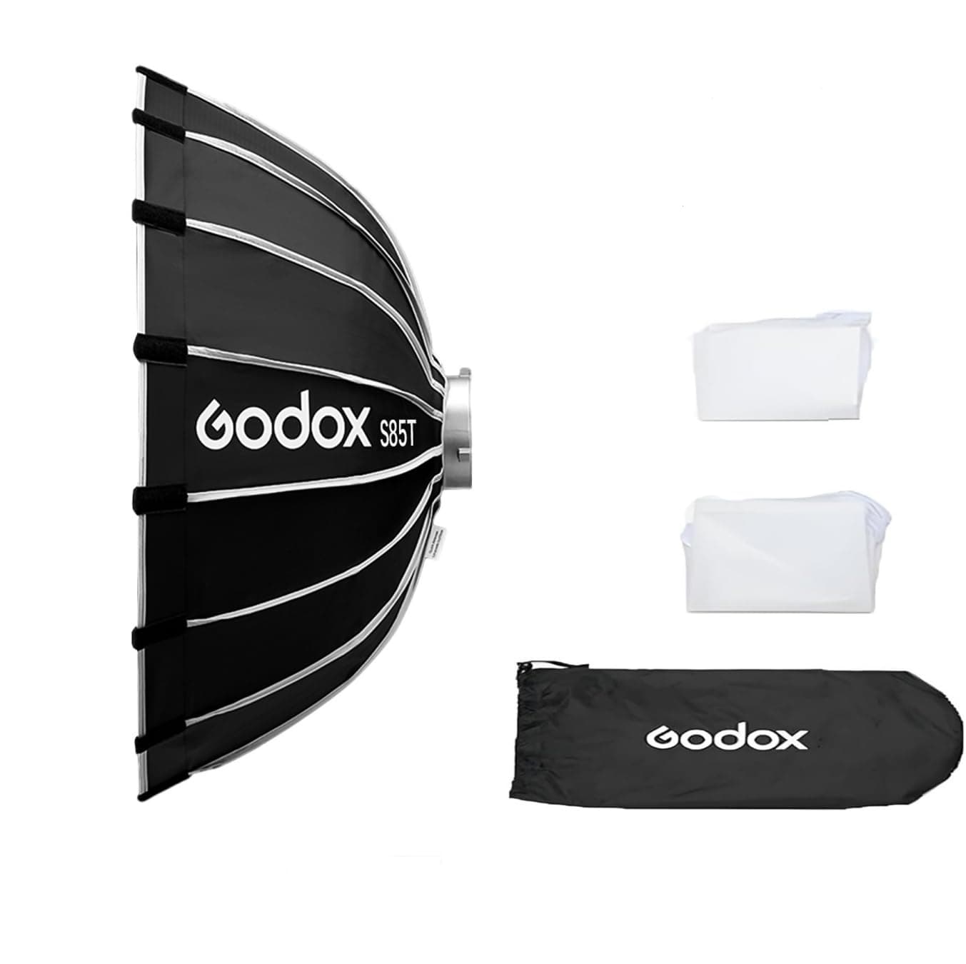 Godox S85T 85cm Softbox Quick Release Umbrella Softbox Professional Folding Softbox with Standard Bowen Mount Diffuser for Photo Studio Photo Portrait Live Stream