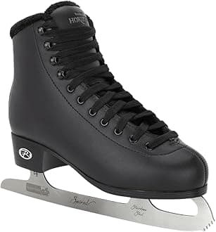 Riedell Horizon Adult Ice Skates - Recreational Figure Ice Skates with Stainless Steel Blade