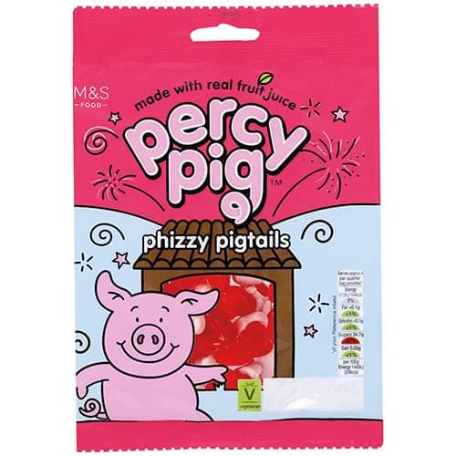 Marks and Spencer Phizzy Pigtails 170g