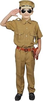 Chandrika Kids Police Costume Dress | 1-2 Years