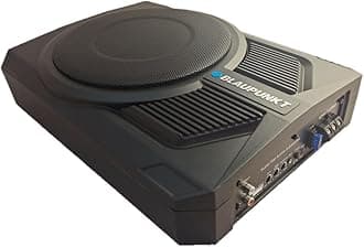 GTHS131PRO 10-inch PRO Powered Underseat Subwoofer Enclosure 350 Watts Digital Signal Processors Car Audio Speaker Systems Built-in Amplifier Simplifies Installation