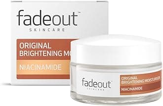 Fade Out Original Brightening Day Moisturiser with Niacinamide Unisex Exfoliating Daily Moisturiser For Dark Spots, Dark Circles and Blemishes - 50ml