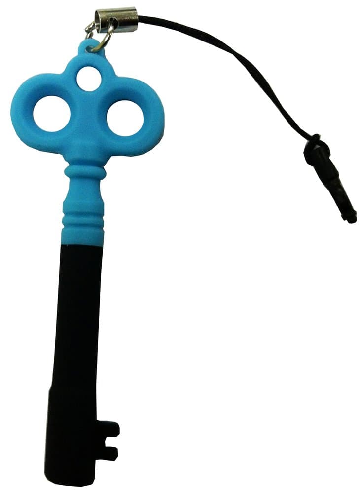 Artha iKEY Touch Pen Cell Phone Strap for Smartphone (Blue)