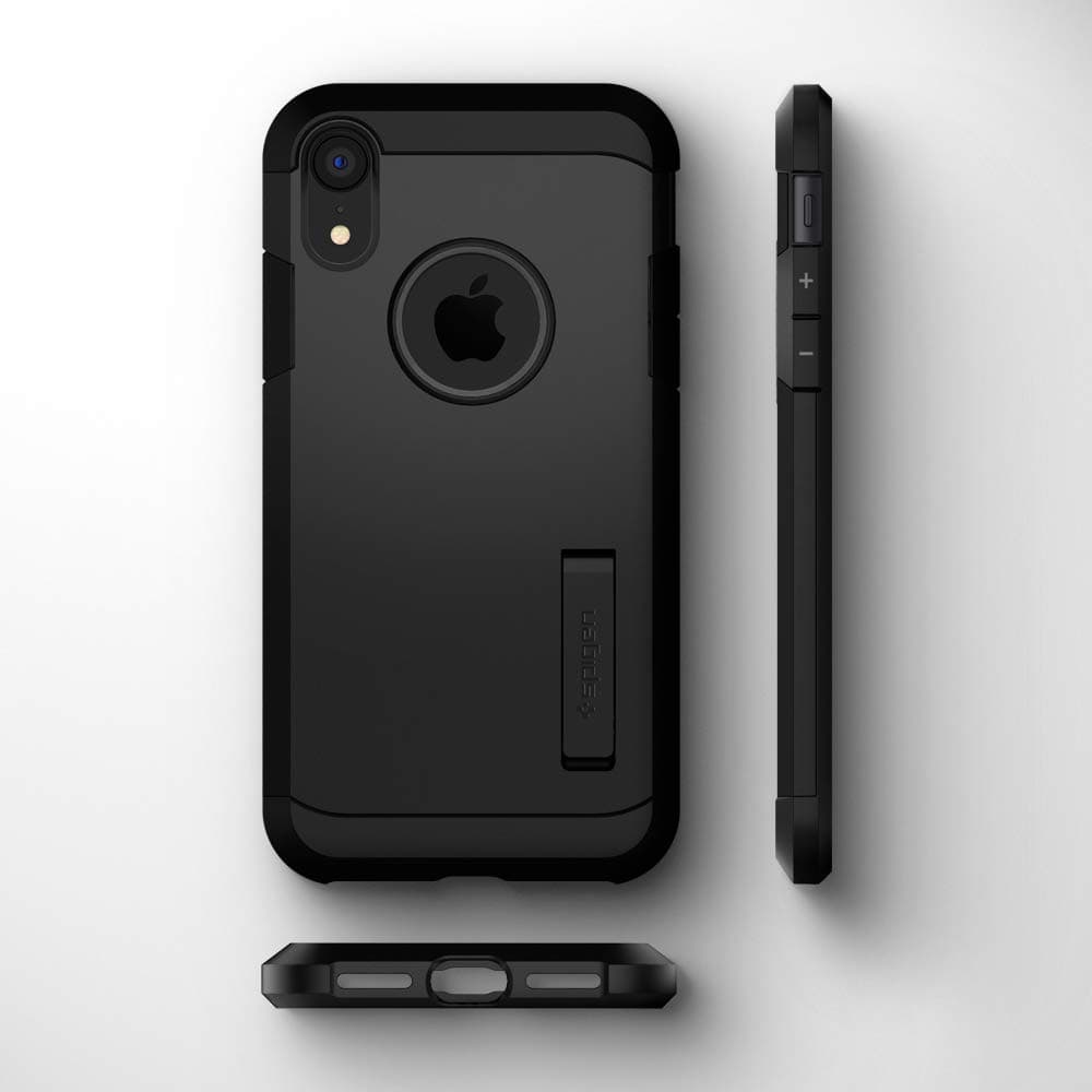 Spigen Tough Armor Case Compatible with iPhone XR - Black