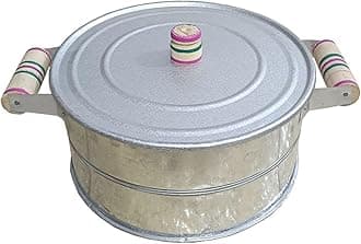 Nagda Multi Purpose Oven, Gas Tandoor, Barbeque Griller/Bati/Pizza Maker 25 * 25 Cm Silver