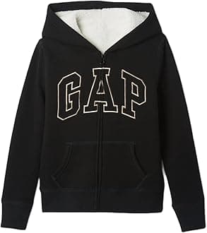 GAPgirls Cozy Logo Full Zip Sweatshirt