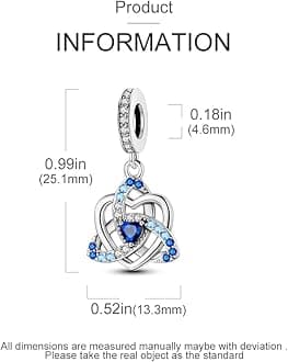 Parmuz Charms for Bracelets 925 Sterling Silver Butterfly summer travel Ocean Lucky charm beads Pendant Jewelry for Woman Mom