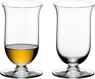 Riedel Vinum Single Malt Whisky Glasses, Dishwasher Safe, Set of 2 6416/80