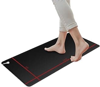 NIULAFR Grounding Mat Kit, 15ft Straight Cord, Use for Ground Foot Mats, Computer Mat, Sleep Mat, Pet (23.6" x 13")