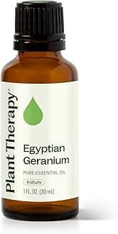 Plant Therapy Egyptian Geranium Essential Oil 30 mL (1 oz),100% Pure, Undiluted, Natural Aromatherapy, Stress Relief, Emotional Balance