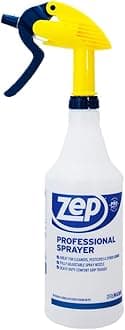 Zep Professional Sprayer Bottle 32 ounces (Pack of 1) Up to 30 Foot Spray, Adjustable Nozzle