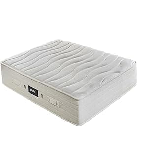 PIKOLIN B-BED HOTEL CM11043 Spring Mattress Normablock 32cm Deep, Hotel-Quality Comfort, Orthopaedic Support, Medium Firm, Soft Pillow Top, Hypoallergenic & Breathable (135 x 190 cm)