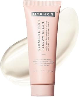 Hyphen 10% Heartleaf Extract & 7% Ceramides-NMF Face Cream Moisturizer | Rich Pillow Cream For Hydration, Deep Nourishment & Barrier Repair | For Dry Skin, Normal Skin & Sensitive Skin- 50ml