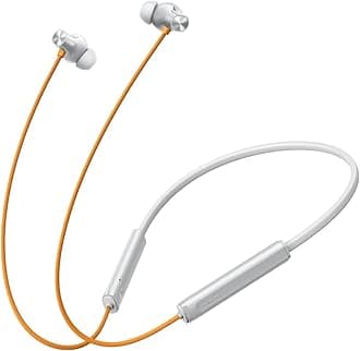Buds Wireless 5 ANC in Ear Bluetooth Headphones, 50dB ANC, 13.6mm Dynamic Bass Driver, 360° Spatial Audio, 45ms Low Latency, Upto 38hrs Playback, IP55 Rating, Dual Device Connection (Silver)