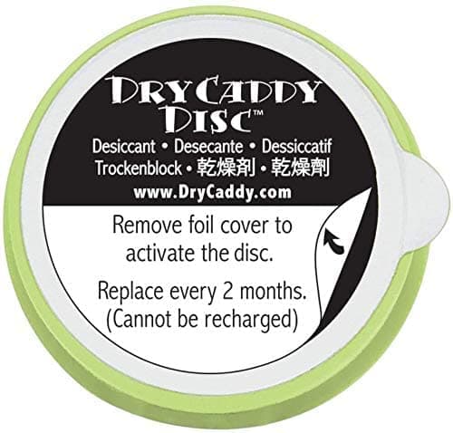 DryCaddy Disc - 6 Pack | Replacement Desiccant Refill Disc for DryCaddy from the makers of Dry & Store | Hearing Devices Dehumidifier