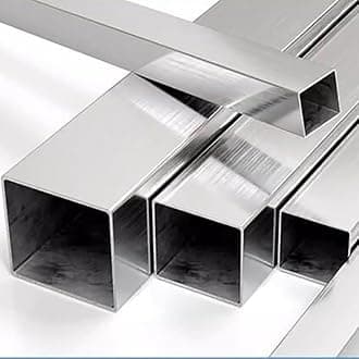 Stainless Steel Square Box Section Tube 5mm 6mm 8mm 10mm 12mm 15mm 20mm 25mm 30mm 35mm 40mm 45mm 50mm 60mm 70mm 80mm 90mm 100mm(150x3x500mm 1pc)