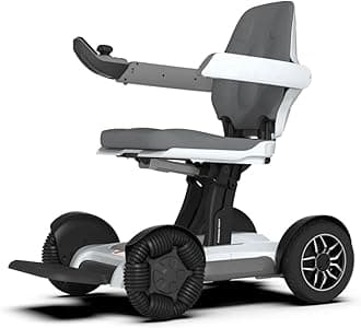 Robotic Foldable Electric Wheelchair Automatic Folding Power Chair 250W Motor Robotic Mobility Scooter Mobility Chair Smart Scooter 4 Wheel Drive 15 AH Battery 6 KMPH APP Control