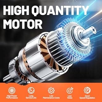 Litheli Cordless Lawn Mower 13 Inch, U20 Handy+ 20V Electric Lawn Mowers for Garden, Yard and Farm, 5 Heights Adjustment, Light Weight, 4 x 4.0Ah Portable Battery Included