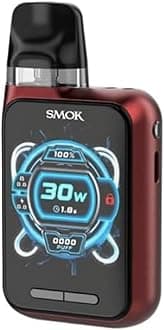 Smok Novo GT Box Kit Red Built-In 1700mAh Battery 5-30W Output Range Adjustable Airflow No Nicotine