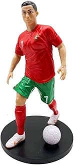 Mayatra's Football Player Figure - Premium Sports Action Figure for Fans, Kids, and Collectors - Detailed Design, Perfect for Display, Gifting (Ronaldo PG)