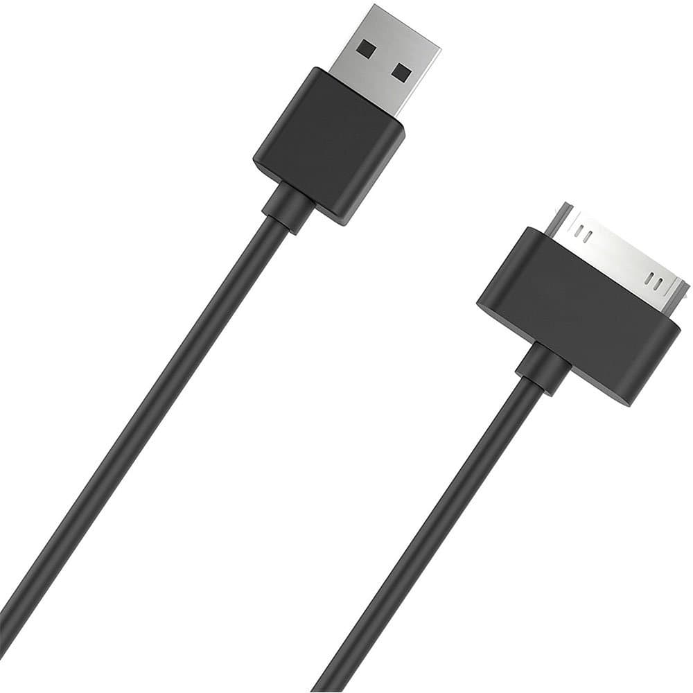 iPhone 4s Cable, Black 10 Ft USB Sync and Charging Cable for iPhone 4/4s, iPhone 3G/3GS, iPad 1/2/3, iPod