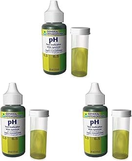 General Hydroponics pH Test Indicator, 1-Ounce (Pack of 3)