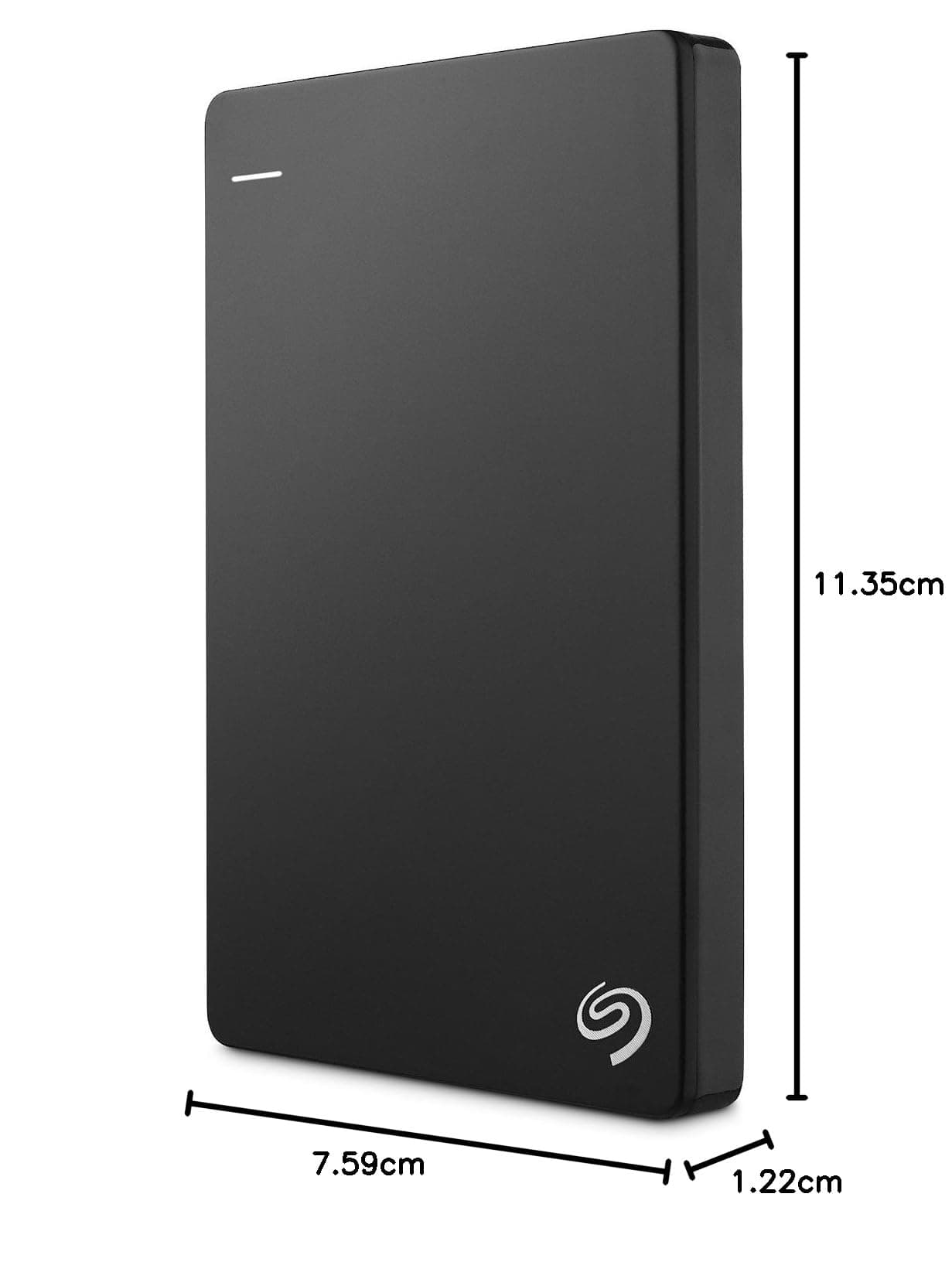 Seagate Backup Plus Slim 2TB External Hard Drive Portable HDD – Black USB 3.0 for PC Laptop and Mac, 2 Months Adobe CC Photography (STDR2000100)