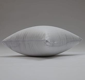 Kingnex 4 Pack Striped Feather Proof Pillow Protectors 16x16 Waterproof Pillow Covers for Square Throw Pillow 16x16