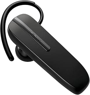 Jabra Talk 5 Bluetooth Headset for Hands-Free Calls with Intuitive Design and Simple Use