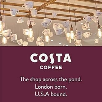 Costa Signature Blend Medium Roast Ground Coffee, 12 oz each, Rainforest Alliance Certified