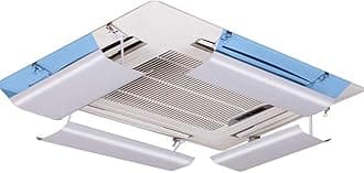 Air Conditioner Deflector for Ceiling Central Air Conditioning,Prevent The Air from Blowing Straight,Angle Adjustable,Suitable for 112cm,Lightweight Plastic Material(one Piece)