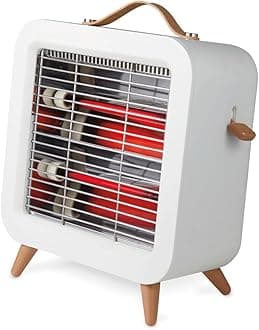 Warmlite, Infrared Desk Heater, Ultra-Quiet, Overheat Protection, 550W, Cream, WL42016