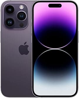 Apple iPhone 14 Pro, 1TB, Deep Purple - Unlocked (Renewed Premium)