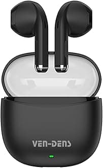 Wireless Earbuds For Samsung Galaxy S26 S24 S25 FE Plus Ultra / A17 A56 A36 A26 A16 A15 5G A25 A35 A55/ S23 FE, Wireless Bluetooth 5.3 Earbuds with Microphone Hi-Fi Stereo Sound Headset (BLACK)