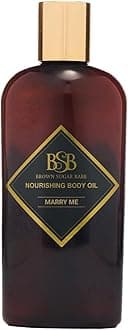 Marry Me Body Oil, Black Currant and Freesia Essential Oils, Nourishing Scented Oil for Women, Skin Care, Paraben Free, Body Oil Perfume, Made in USA