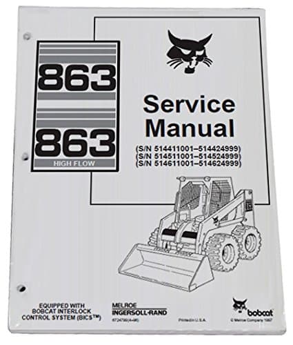 Bobcat 863 863H Workshop Repair Manual