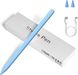 Stylus Pens for Touch Screens, Universal Fine Point iPad Pencil with Magnetic Adsorption Compatible with iPhone/iPad/Samsung/Android/Tablet & Other Touch Screens (Blue)