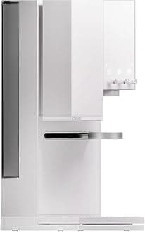 Studio Coffee Machine – Drip Coffee Maker with Built-in Grinder and Scale, 3 Automation Levels, App Connected Pour Over Coffee Maker for Home and Office, Moonlight White