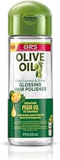 Olive Oil Frizz Control and Shine Glossing Hair Polisher 6 Ounces