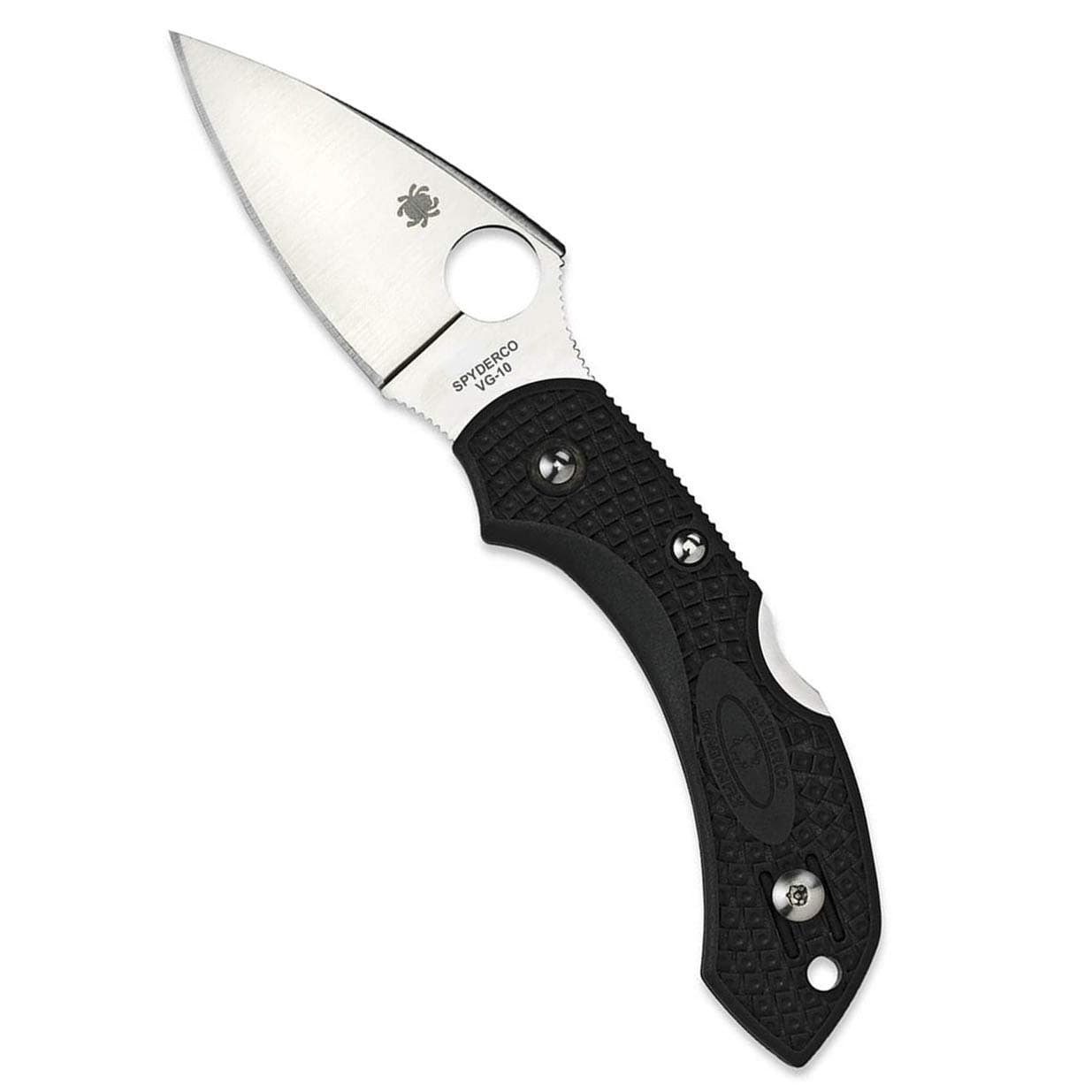 Dragonfly 2 Lightweight Folding Pocket Knife with 2.2" VG-10 Steel Blade and FRN Handle - EDC Knife for Men and Women, Perfect for Hunting, Tactical, Camping, Survival - PlainEdge - C28PBK2