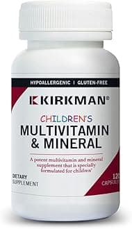 Children's Multi Vitamin Mineral Hypoallergenic Vegetarian Capsules - 120