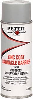 Pettit Zinc Coat Barnacle Barrier, 16oz zinc Coat Barnacle Barrier aerosol
