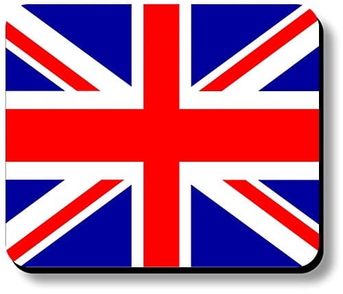 Decorative Mouse Pad Union Jack United Kingdom Flag