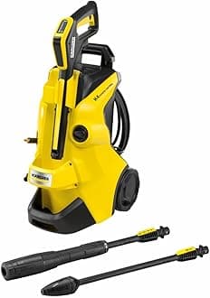 KARCHER High Pressure Washer K 4 Power Control | 130 Bars | 420 l/h Flow Rate | 1800W | 8m Outlet Hose | Car, Bike, Home & Garden | Multiple Accessories | German Tech