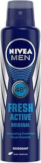 NIVEA Men Fresh Active 48 Hours Deodorant For Men, 150ml
