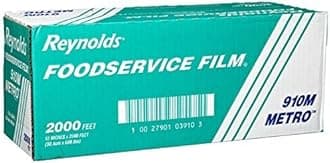 Reynold 910M, Metro Line PVC Food Wrap Film by Reynold, 2000 Feet per Roll