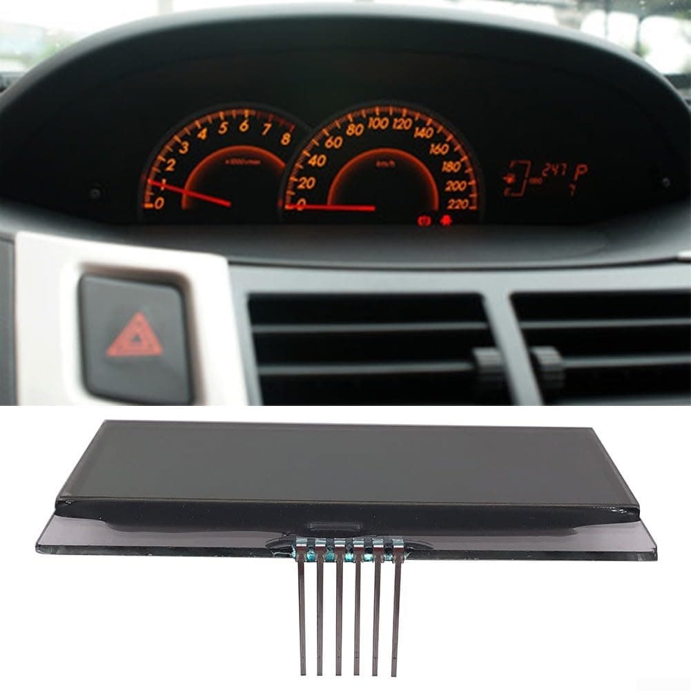Auto Color LCD Screen, Dashboard Speedometer LCD Instrument Cluster Display Screen For Toyota For Yaris 2008-2011 Car LCD Display Screen Gauge Cluster